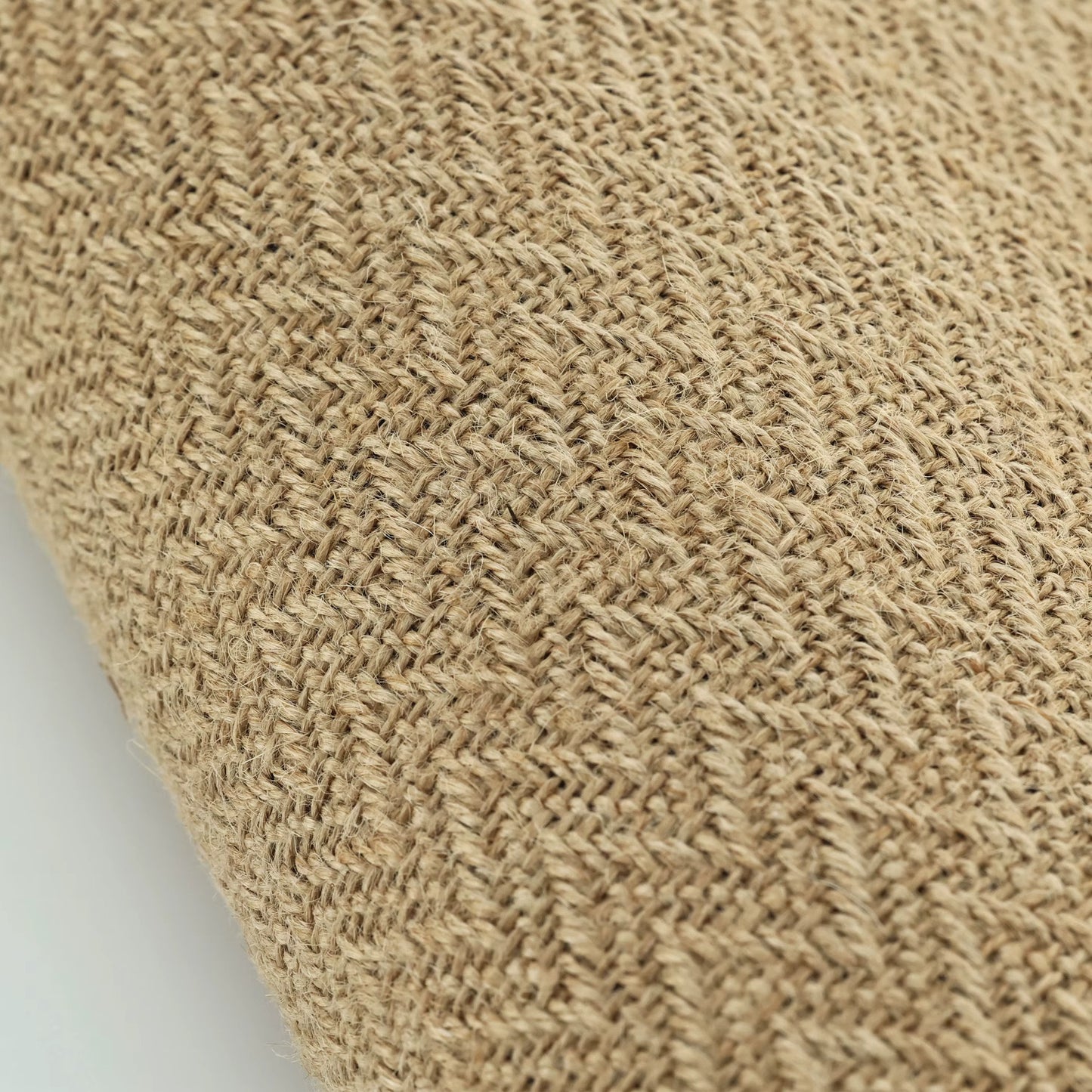 Hand Woven Anti Slip Oil Resistant Indoor Floor Mat Jute Carpet Home Decor 40X30cm