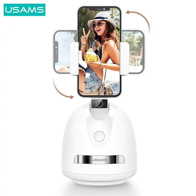 360 Degree Smart Face Tracking Phone Holder