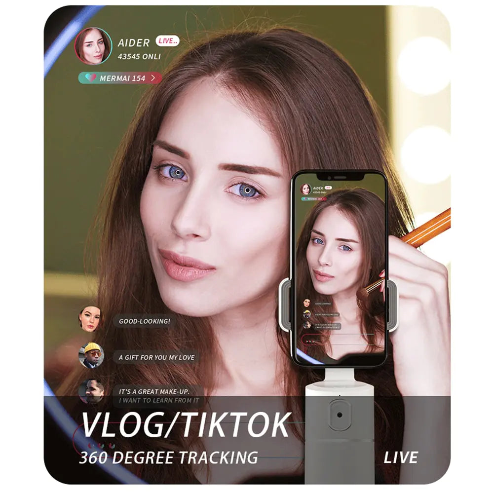 AI Intelligent Smart Face Tracking Phone Holder Device