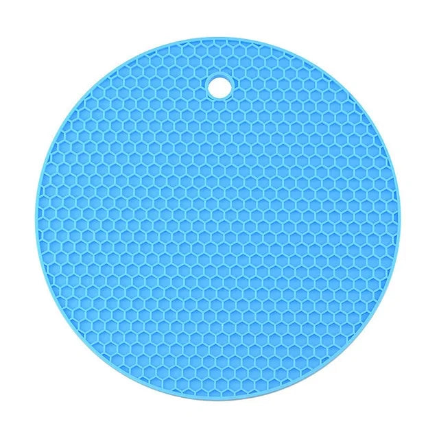 Premium Quality Multi-color Silicone Mat Drink Cup Coaster / 1 Pc