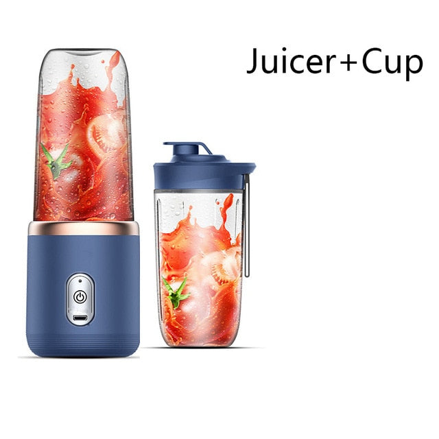 Best Quality 6 Portal Hexa Blades 400ml Large Juicer Cup