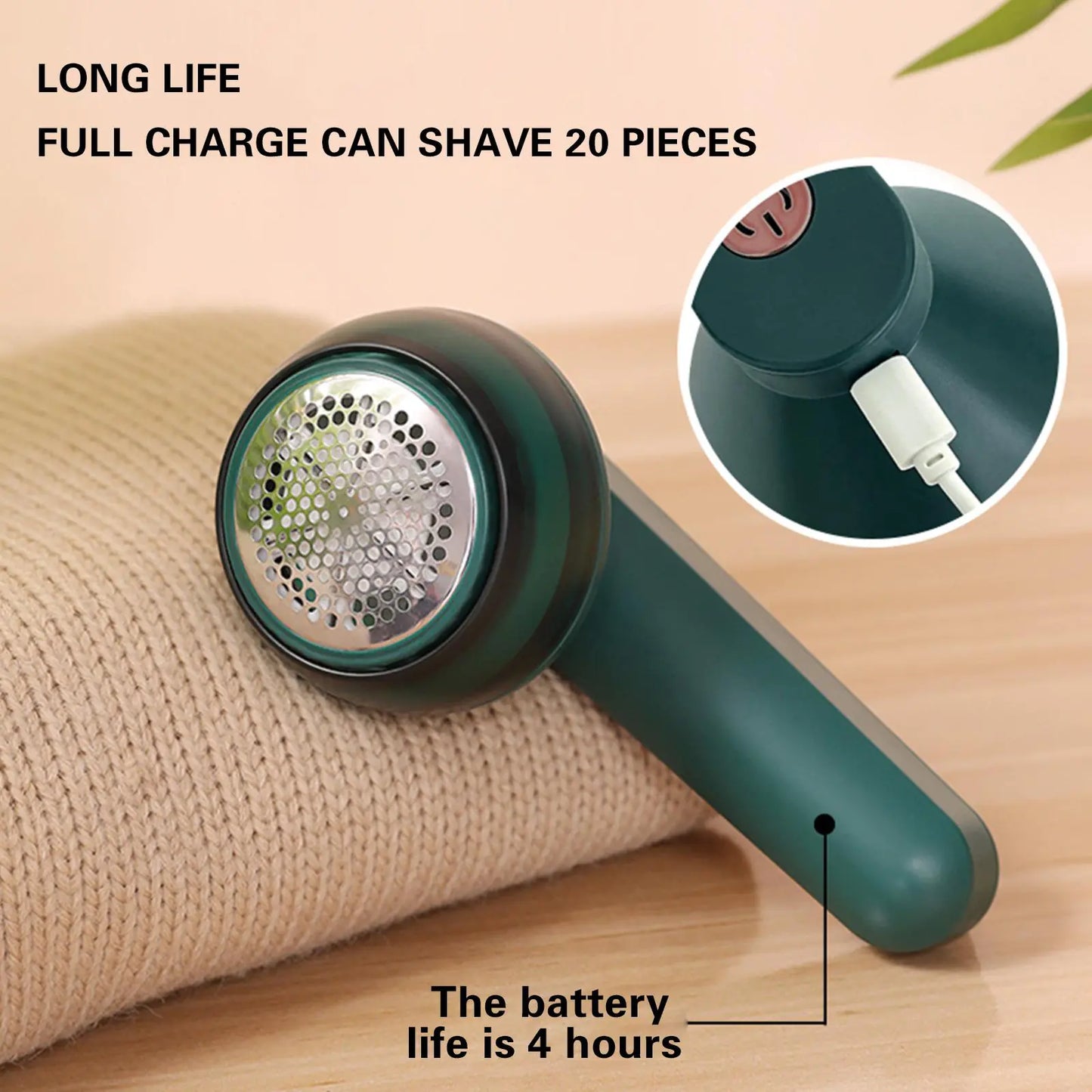 Rechargeable Wool Ball Cloth Pellets Lint Removal