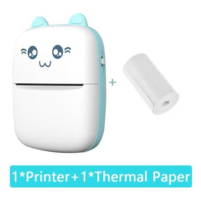 1000mAh Best Quality Bluetooth Compatible Designer Mini Printer