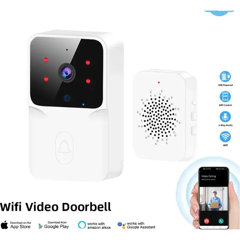 AI Intelligence Smart WI-FI Video Doorbell For Smart Homes