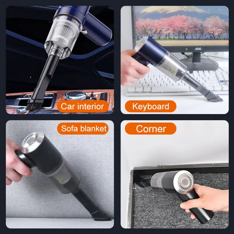 Fully Automatic High Pressure Portable Car Vacuum Cleaner