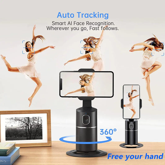 Smart Technology AI Face Tracking Tripod Phone Holder