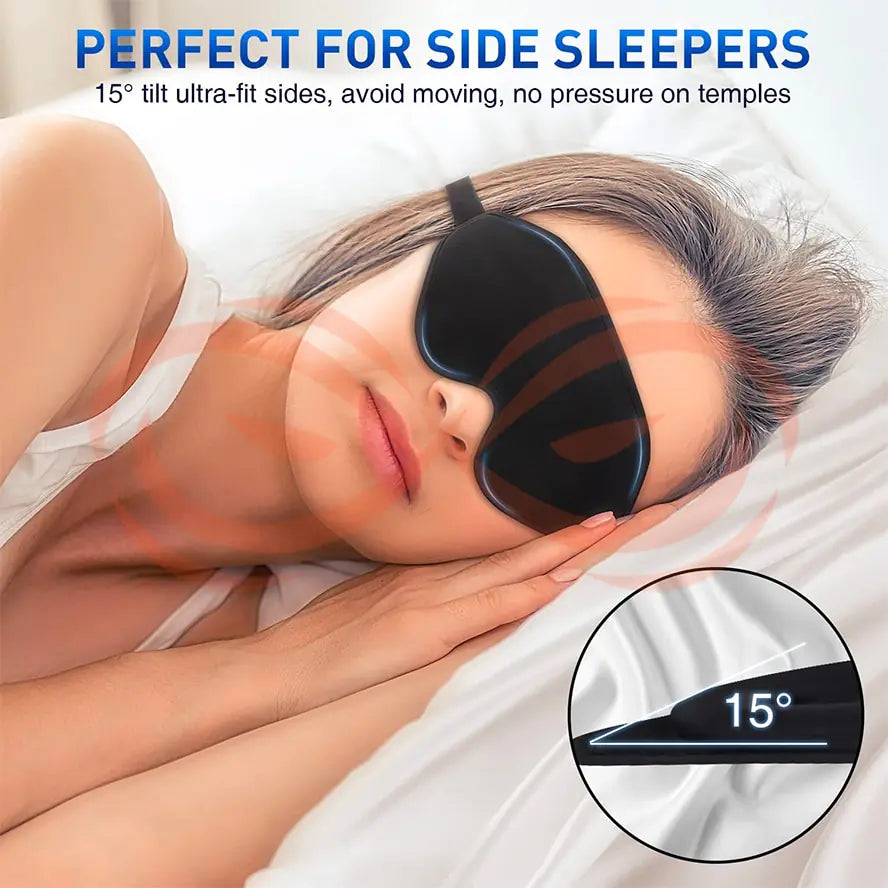 Super Soft Adjustable 3D Sleeping Eye Mask For Better Sleep