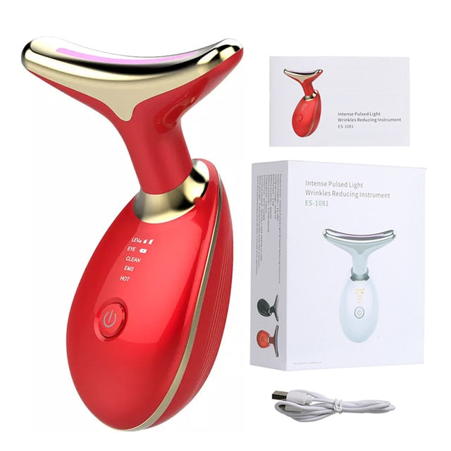 Anti Wrinkles Face Massager Skin Care Facial Mask Portable Device