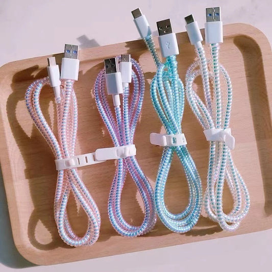 Dustproof colorful designer Charging USB Cable Protector