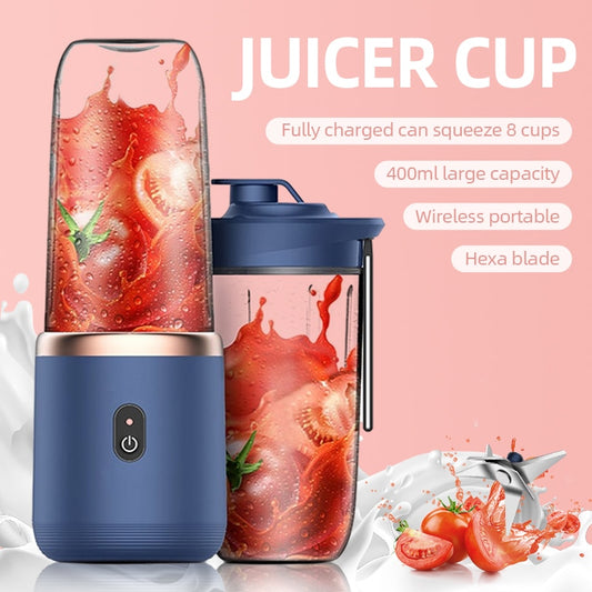 Best Quality 6 Portal Hexa Blades 400ml Large Juicer Cup