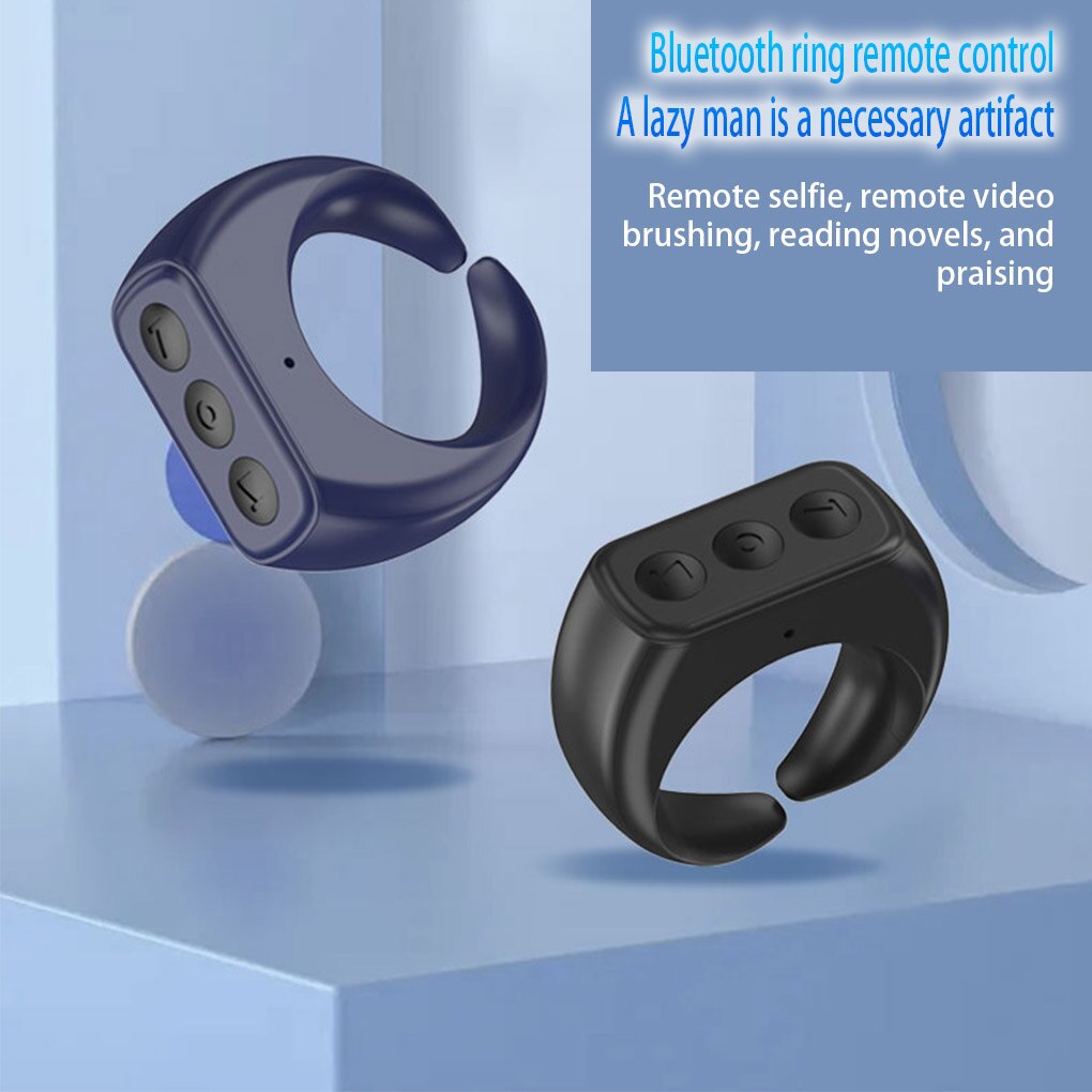 Best Designer Bluetooth Compatible Mobile Selfie Remote Control Ring